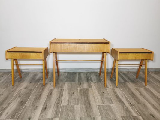 Mid-Century Desk Set by F. Jirak, Set of 3-QJA-1823979