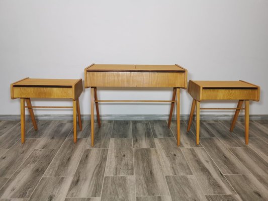 Mid-Century Desk Set by F. Jirak, Set of 3-QJA-1823979