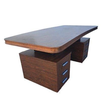 Mid-Century Desk with Drawers-TCS-1740985