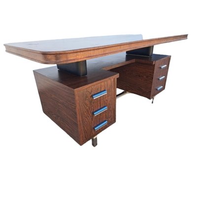 Mid-Century Desk with Drawers-TCS-1740985