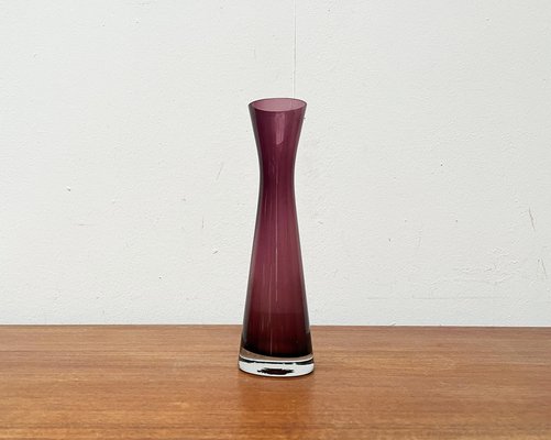 Mid-Century Diabolo Glass Vase from Ingrid Glas, Germany, 1960s-UAH-1776063