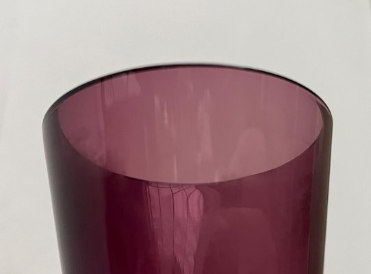 Mid-Century Diabolo Glass Vase from Ingrid Glas, Germany, 1960s-UAH-1776063