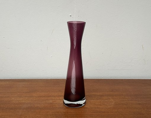 Mid-Century Diabolo Glass Vase from Ingrid Glas, Germany, 1960s-UAH-1776063