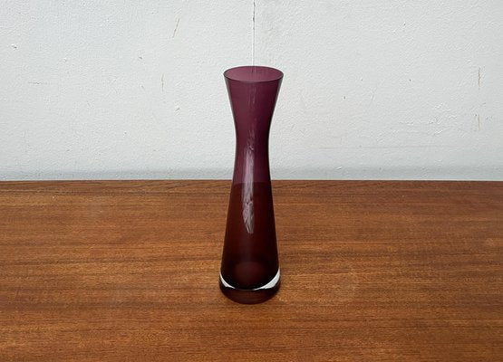 Mid-Century Diabolo Glass Vase from Ingrid Glas, Germany, 1960s-UAH-1776063