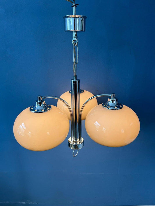 Mid-Century Dijkstra Space Age Mushroom Chandelier Pendant Lamp