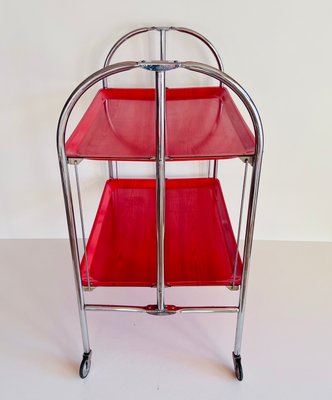 Mid-Century Dinette Foldable Serving Trolley, 1950s-ALG-1417630