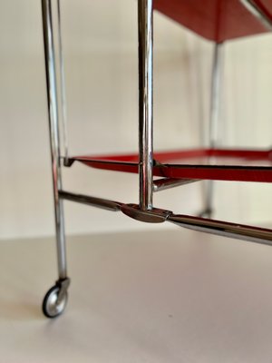 Mid-Century Dinette Foldable Serving Trolley, 1950s-ALG-1417630