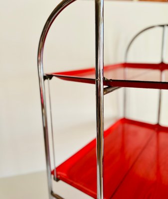 Mid-Century Dinette Foldable Serving Trolley, 1950s-ALG-1417630