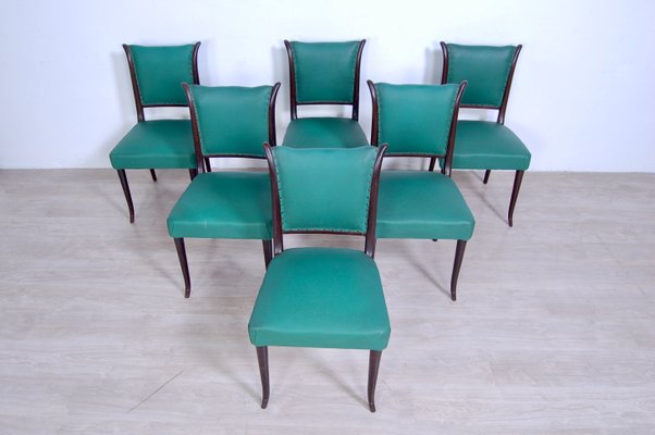 Mid-Century Dining Chairs, 1950s, Set of 6-XSG-1322872