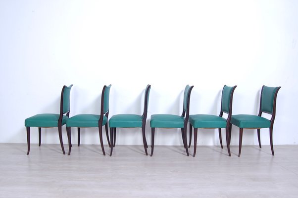 Mid-Century Dining Chairs, 1950s, Set of 6-XSG-1322872