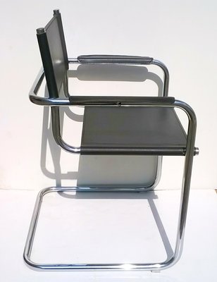 Mid-Century Dining Chairs attributed to Mart Stam, 1969, Set of 4-EI-1408665