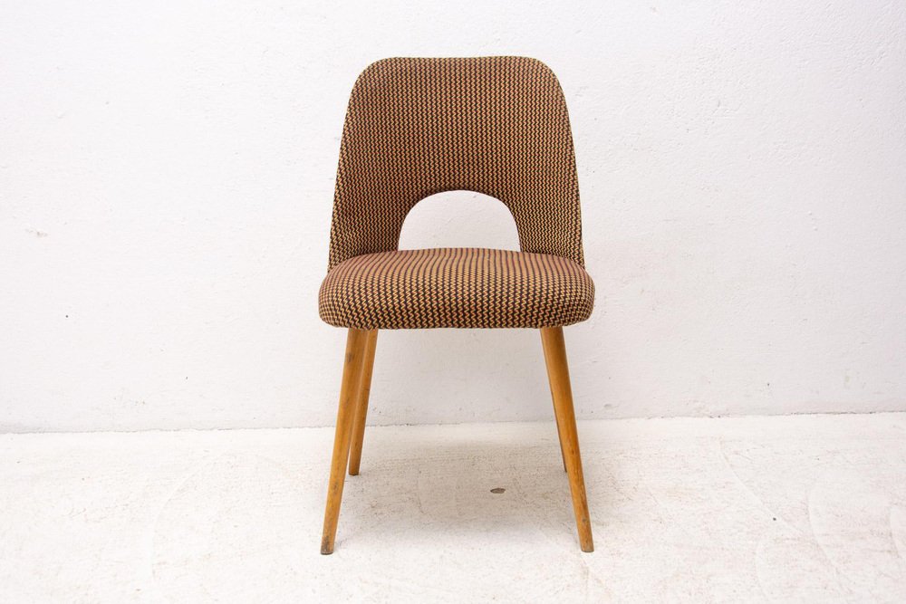 Mid-Century Dining Chairs attributed to Radomír Hofman for Thonet, 1960s, Set of 2