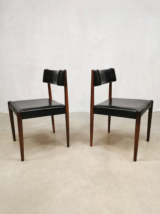 Mid-Century Dining Chairs by Aksel Bender Madsen for Bovenkamp, Set of 4