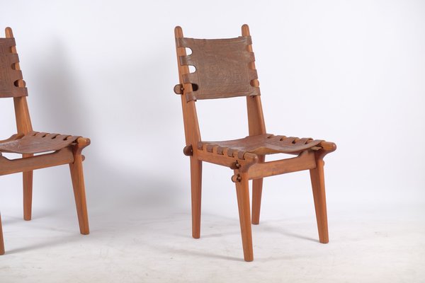 Mid-Century Dining Chairs by Angel I. Pazmino, Set of 2-CIP-568305