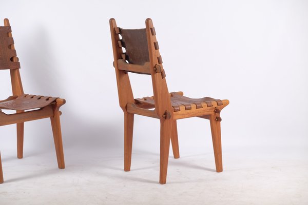 Mid-Century Dining Chairs by Angel I. Pazmino, Set of 2-CIP-568305