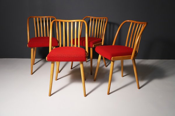 Mid-Century Dining Chairs by Antonín Šuman, 1960s, Set of 4-HXT-2023632