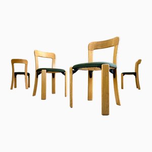 Mid-Century Dining Chairs by Bruno Rey for Dietiker, 2010s, Set of 4-QDV-2032279