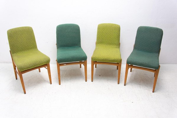 Mid-Century Dining Chairs by Miroslav Navrátil, 1960s, Set of 4-HXT-1120275