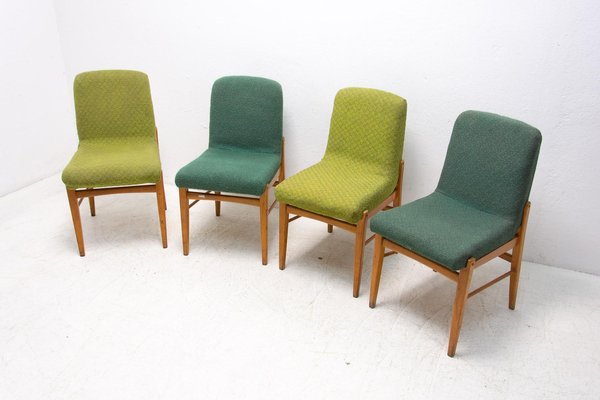 Mid-Century Dining Chairs by Miroslav Navrátil, 1960s, Set of 4-HXT-1120275