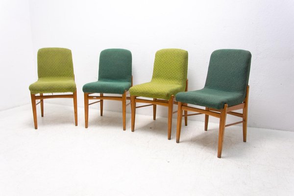 Mid-Century Dining Chairs by Miroslav Navrátil, 1960s, Set of 4-HXT-1120275