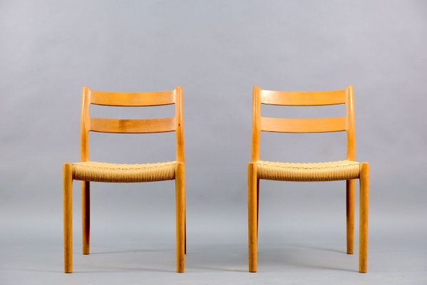 Mid-Century Dining Chairs by Niels Otto Møller for J.L. Møllers, Set of 2-CIP-679108