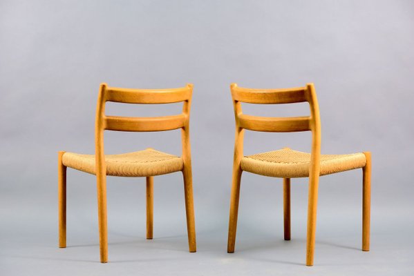 Mid-Century Dining Chairs by Niels Otto Møller for J.L. Møllers, Set of 2-CIP-679108