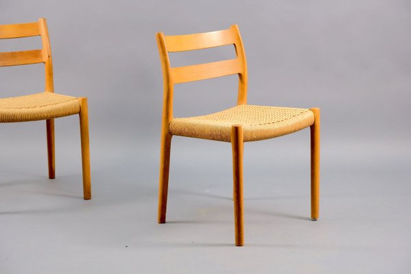 Mid-Century Dining Chairs by Niels Otto Møller for J.L. Møllers, Set of 2-CIP-679108