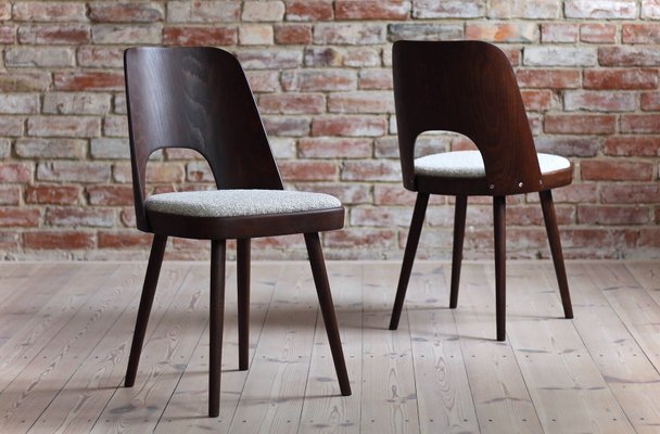 Mid-Century Dining Chairs by Oswald Haerdtl, 1950s, Set of 4-MJR-1001977