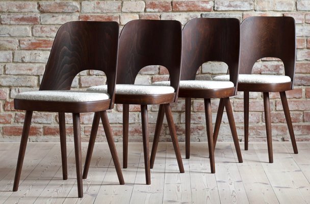 Mid-Century Dining Chairs by Oswald Haerdtl, 1950s, Set of 4-MJR-1001977