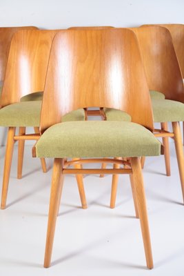 Mid-Century Dining Chairs by Oswald Heardtl for Ton, 1960s, Set of 6-ALG-2017542