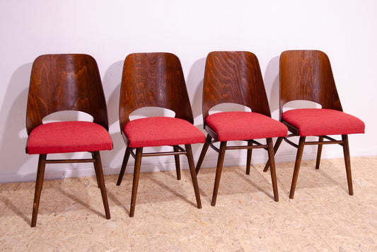 Mid-Century Dining Chairs by Radomír Hofman, 1960s, Set of 4