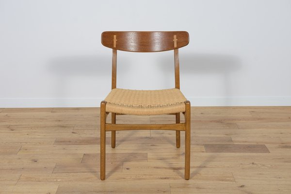 Mid-Century Dining Chairs Ch23 by Hans J. Wegner for Carl Hansen & Son, 1960s, Set of 4-NIT-1772410