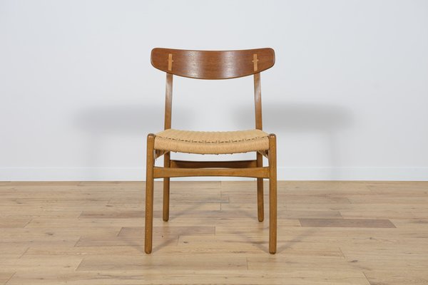 Mid-Century Dining Chairs Ch23 by Hans J. Wegner for Carl Hansen & Son, 1960s, Set of 4-NIT-1772410