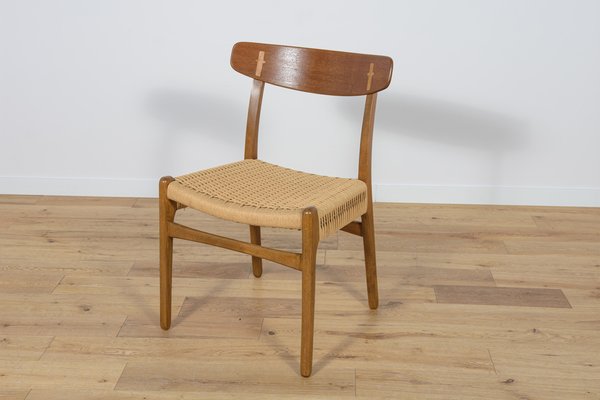 Mid-Century Dining Chairs Ch23 by Hans J. Wegner for Carl Hansen & Son, 1960s, Set of 4-NIT-1772410