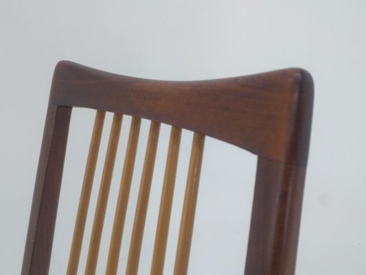 Mid-Century Dining Chairs, Denmark, 1970s, Set of 6-TZ-995992