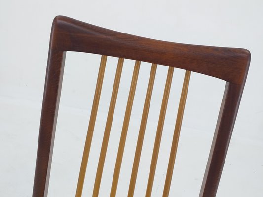 Mid-Century Dining Chairs, Denmark, 1970s, Set of 6-TZ-995992