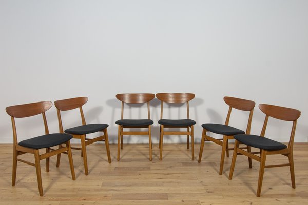 Mid-Century Dining Chairs from Farstrup Møbler, 1960s, Set of 6-NIT-2020291