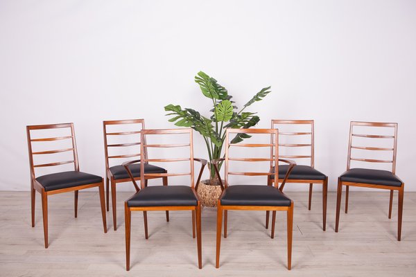 Mid-Century Dining Chairs from McIntosh, 1960s, Set of 6-NIT-1748638