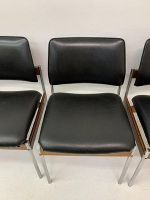 Mid-Century Dining Chairs from Thereca, 1960s, Set of 4-BGP-1082047