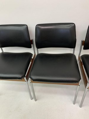 Mid-Century Dining Chairs from Thereca, 1960s, Set of 4-BGP-1082047