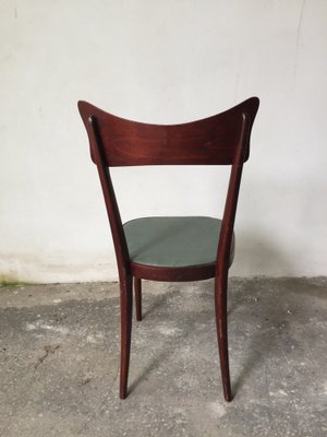 Mid-Century Dining Chairs in the Style of Ico Parisi, Set of 6-GGK-654086