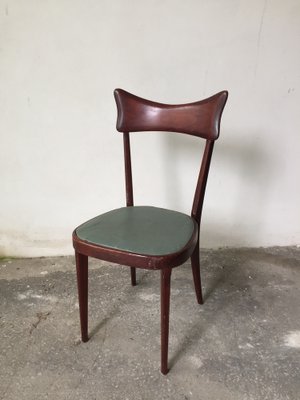 Mid-Century Dining Chairs in the Style of Ico Parisi, Set of 6-GGK-654086