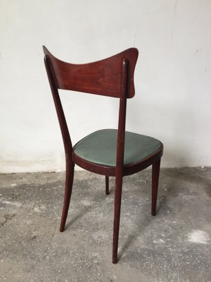 Mid-Century Dining Chairs in the Style of Ico Parisi, Set of 6-GGK-654086