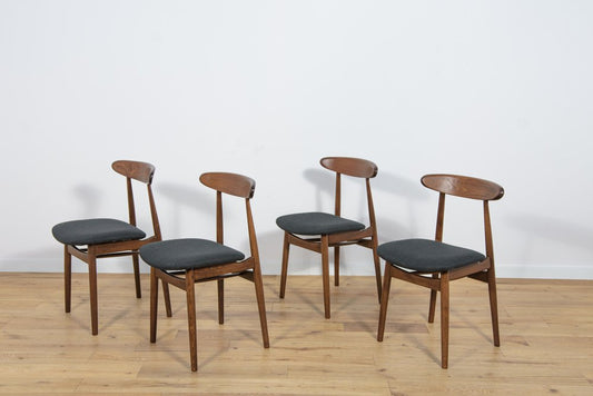 Mid-Century Dining Chairs Model 5912 from Zamojska Furniture Factory, 1960s, Set of 4