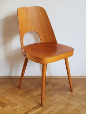 Mid-Century Dining Chairs No.515 by Oswald Haerdtl for Ton Company, 1955, Set of 4-BAR-2040195