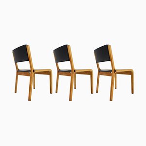 Mid-Century Dining or Club Chairs, 1960s, Set of 3-TZ-732177