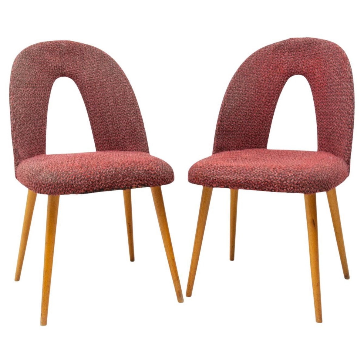 Mid-Century Dinning Chairs by Antonín Šuman for Tatra Nábytok, Set of 2