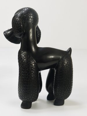 Mid-Century Dog Poodle Sculptures by Leopold Anzengruber, 1950s, Set of 2-MWV-1743504