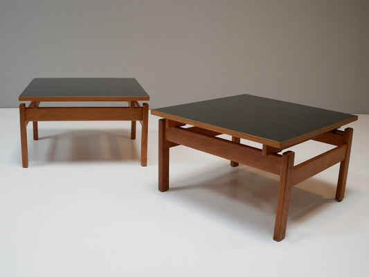 Mid-Century Domino Coffee Tables by Yngve Ekström for Swedese, Set of 2