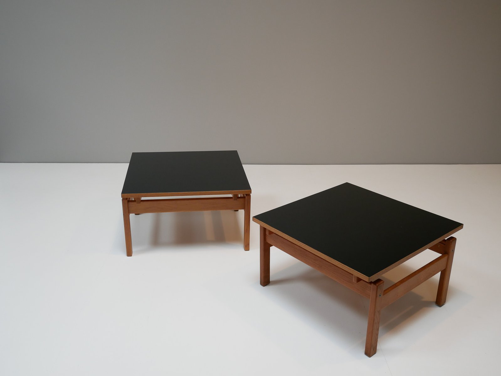 Mid-Century Domino Coffee Tables by Yngve Ekström for Swedese, Set of 2